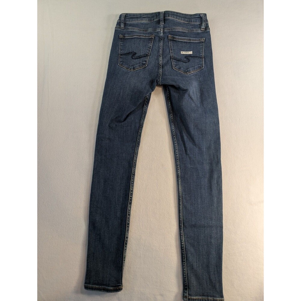 Silver Jeans Co Boyfriend Jeans Womens Bleeker 26x29 Blue Mid Rise Relaxed
